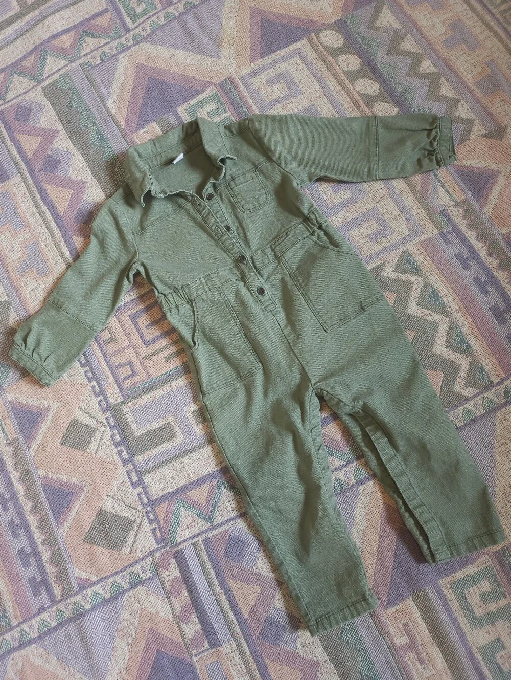 Old Navy Canvas Workwear One-Piece Toddler Girls Size 2T